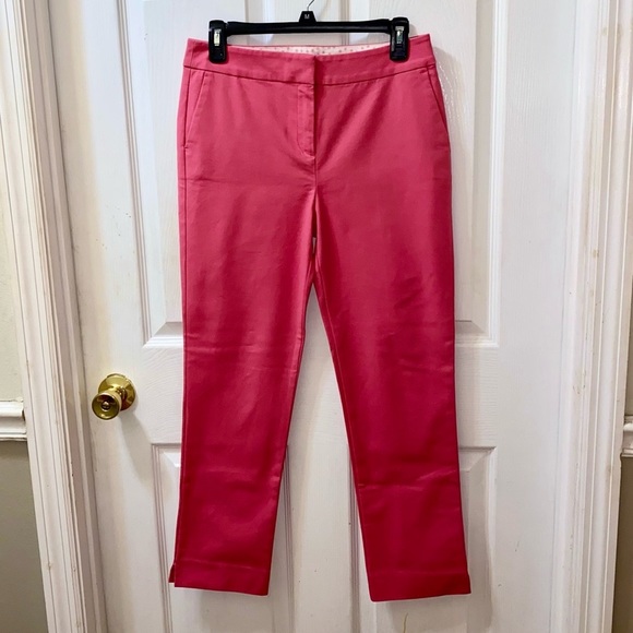 NWOT BODEN Richmond 7/8 Trousers Coral Pink - Picture 2 of 5